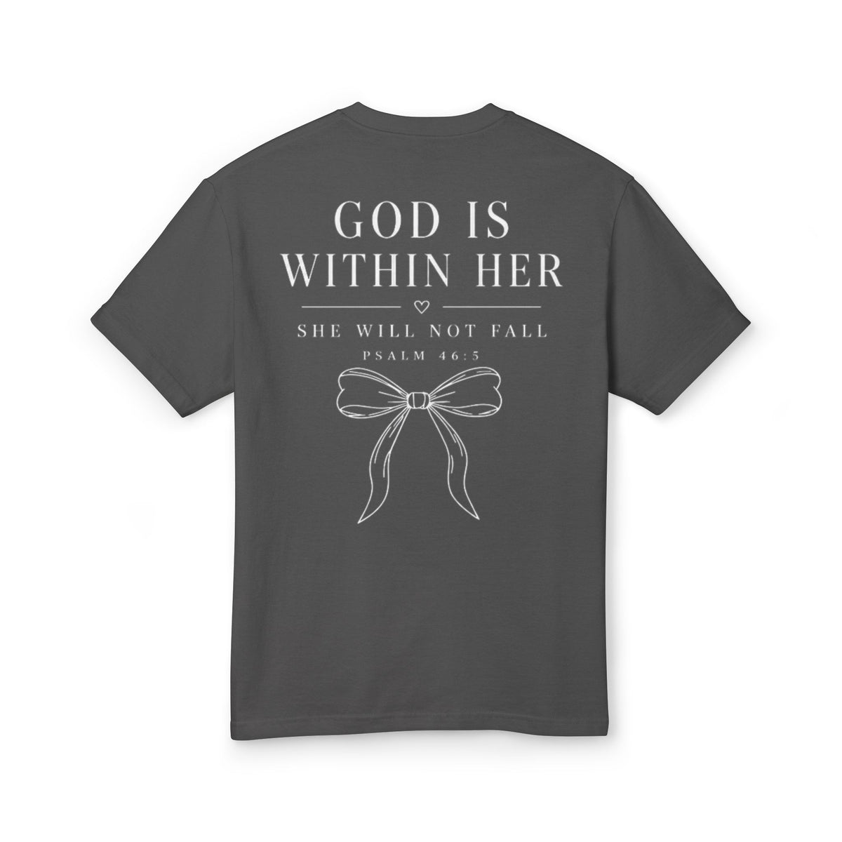 God Is Within Her Christian Tee