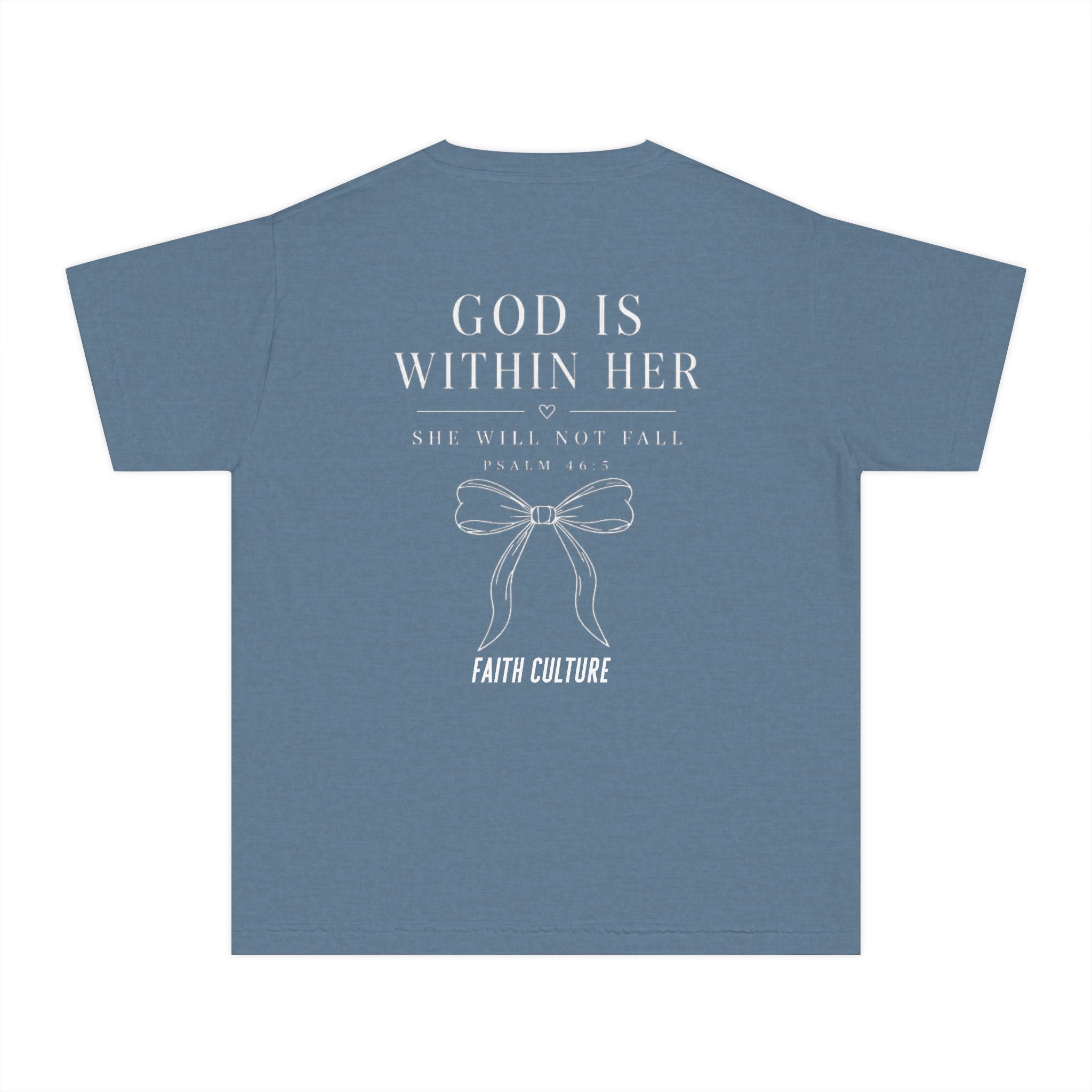 God Is Within Her Youth Tee