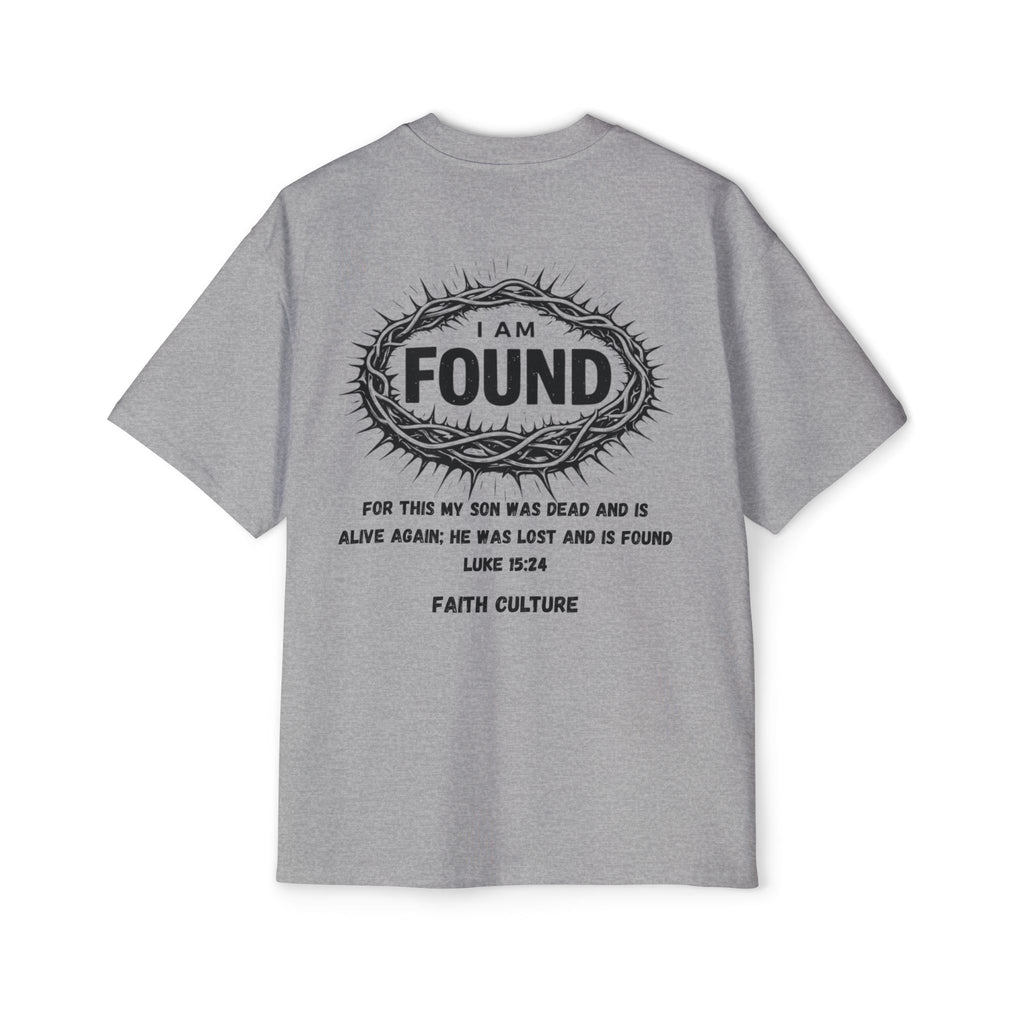 I Am Found | Heavyweight Oversized Tee