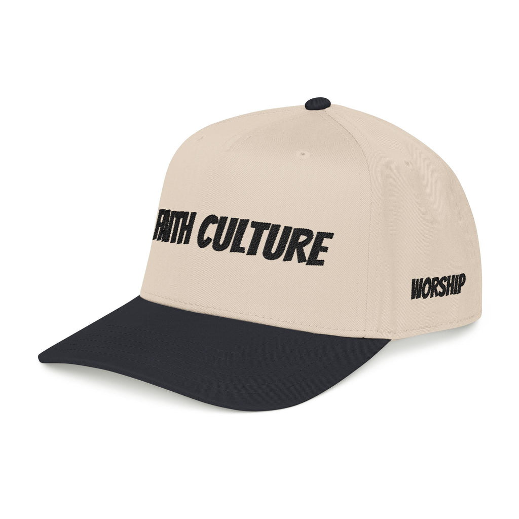 Faith Culture Surrender Vintage Two Tone Cap