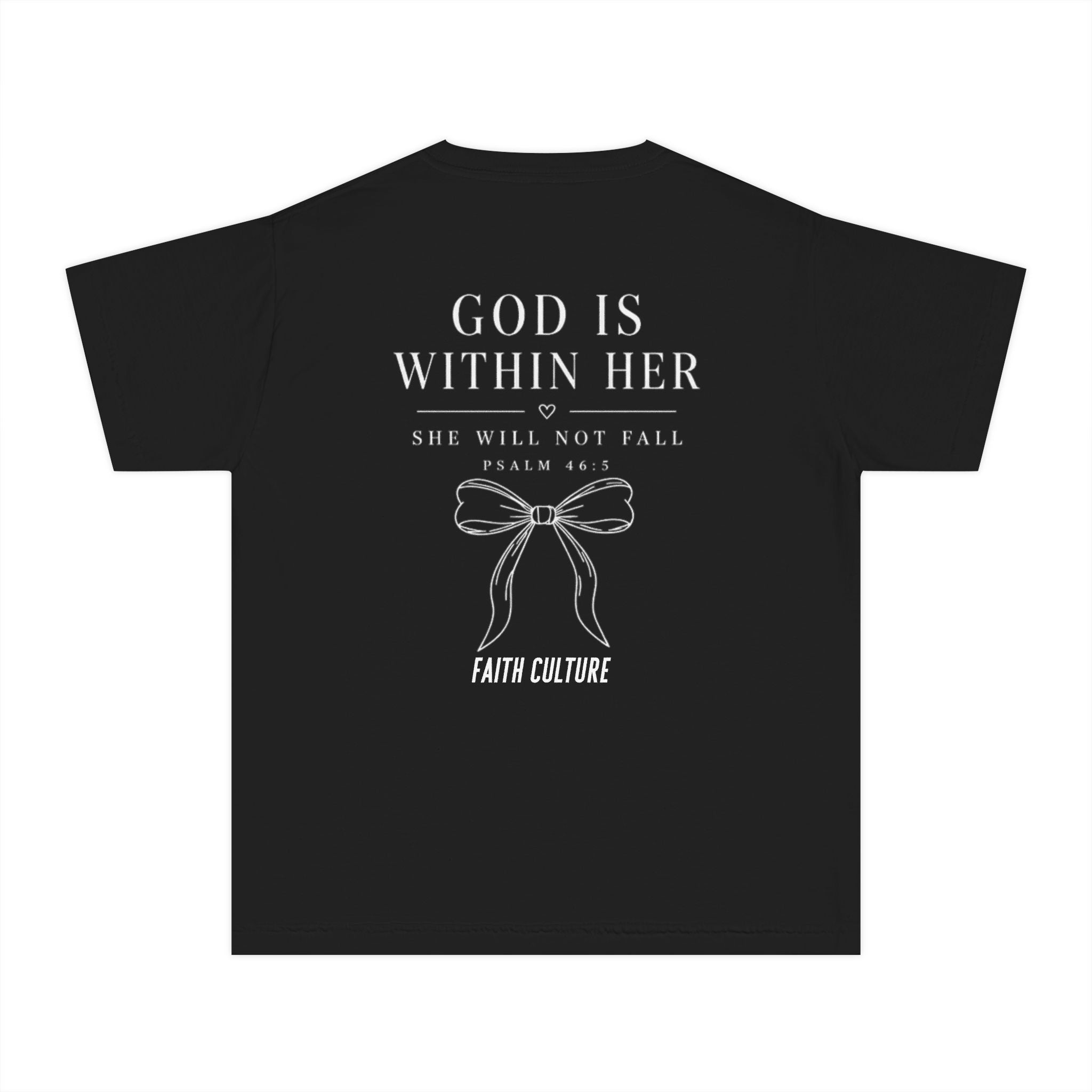 God Is Within Her Youth Tee