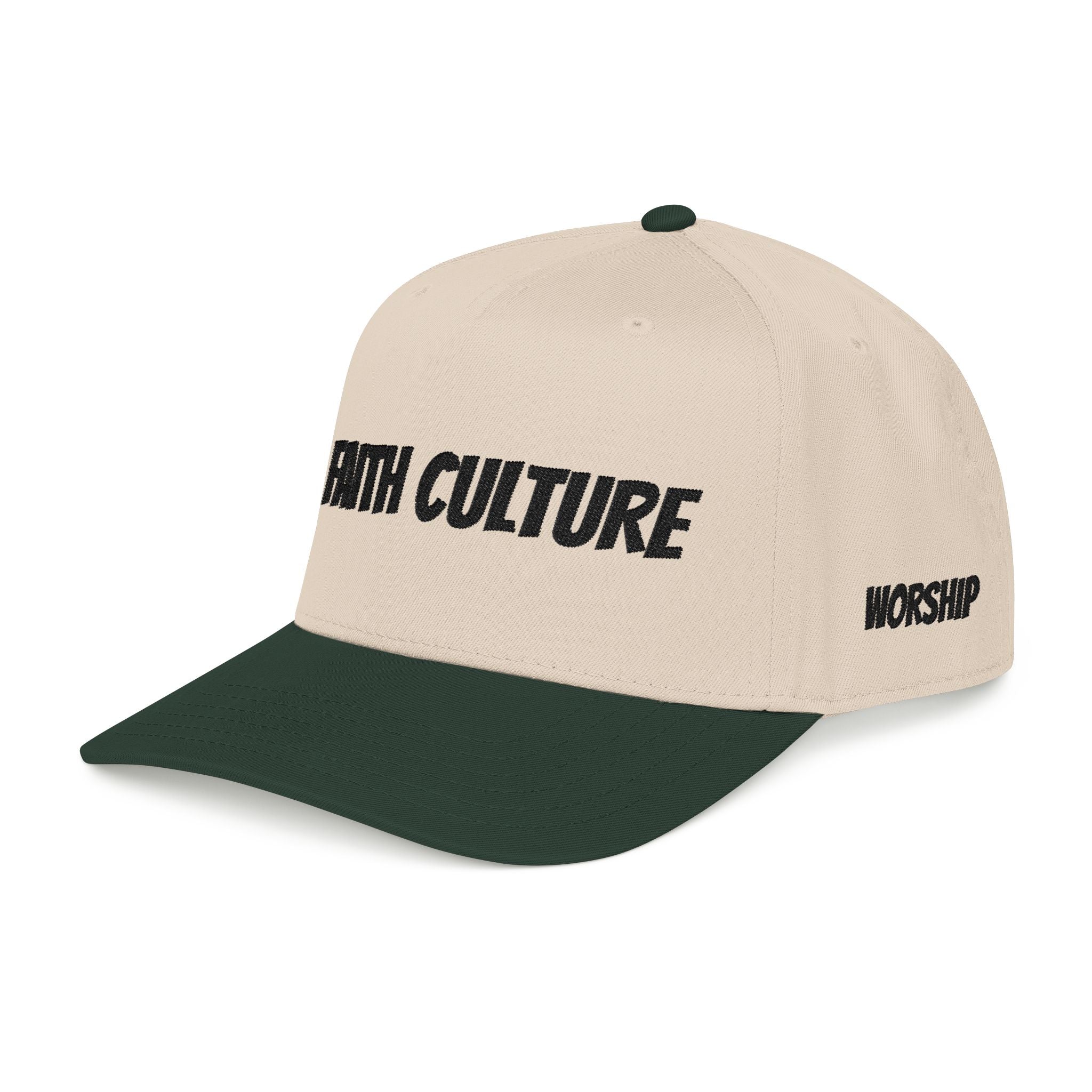 Faith Culture Surrender Vintage Two Tone Cap