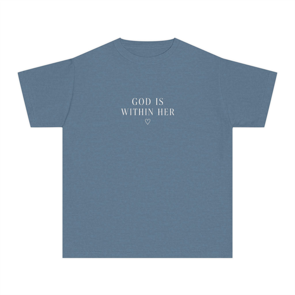 God Is Within Her Youth Tee