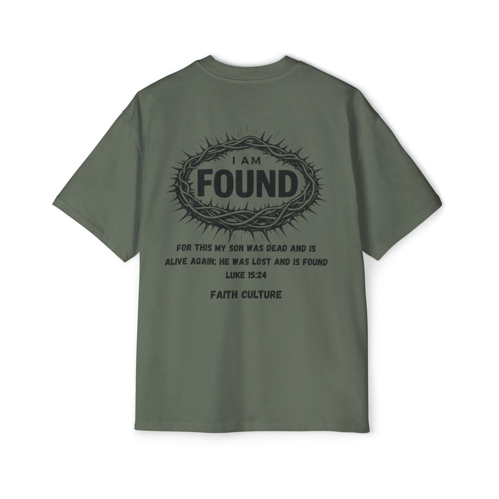 I Am Found | Heavyweight Oversized Tee