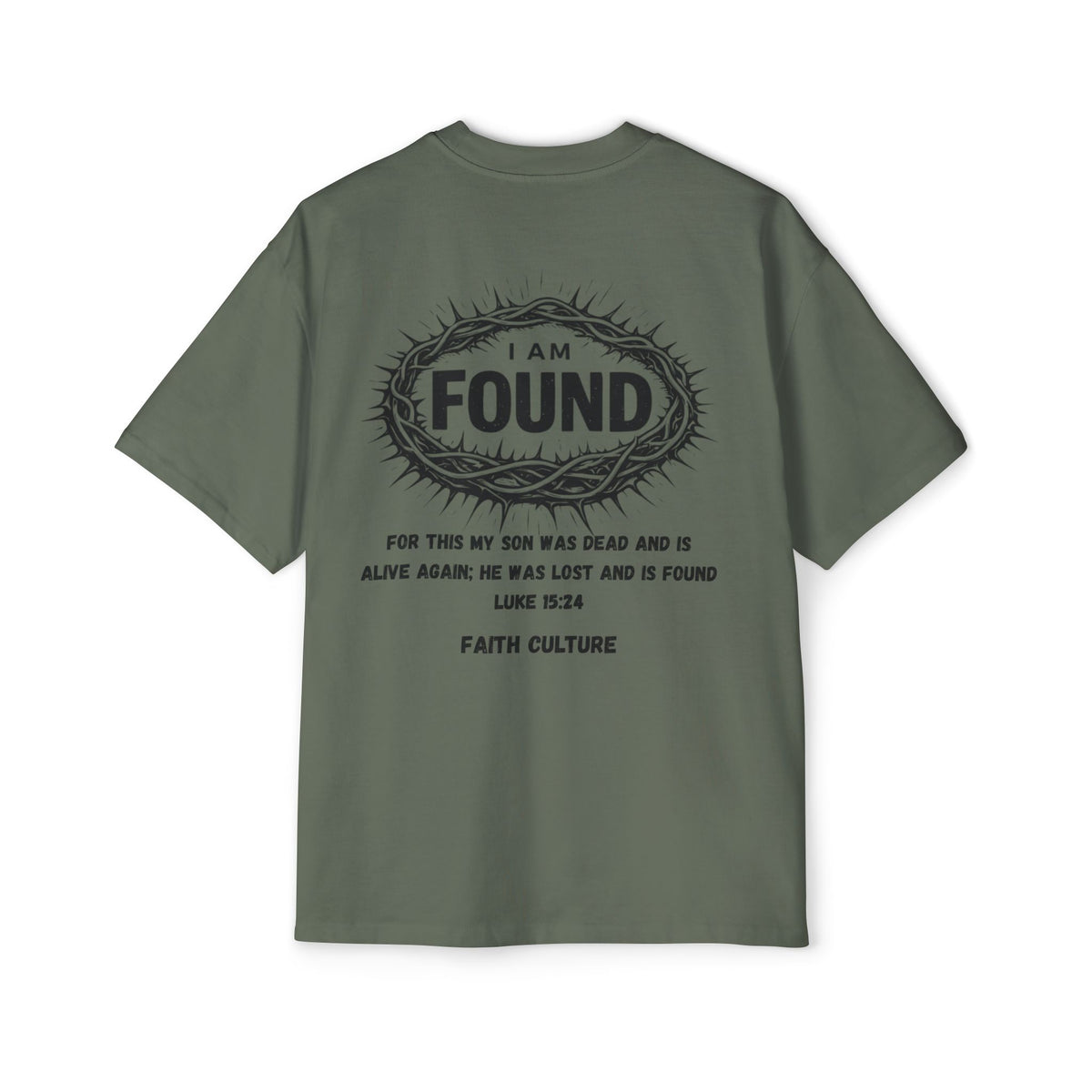 I Am Found | Heavyweight Oversized Tee