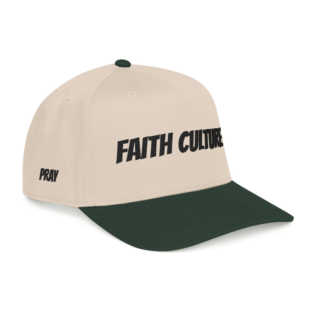 Faith Culture Surrender Vintage Two Tone Cap