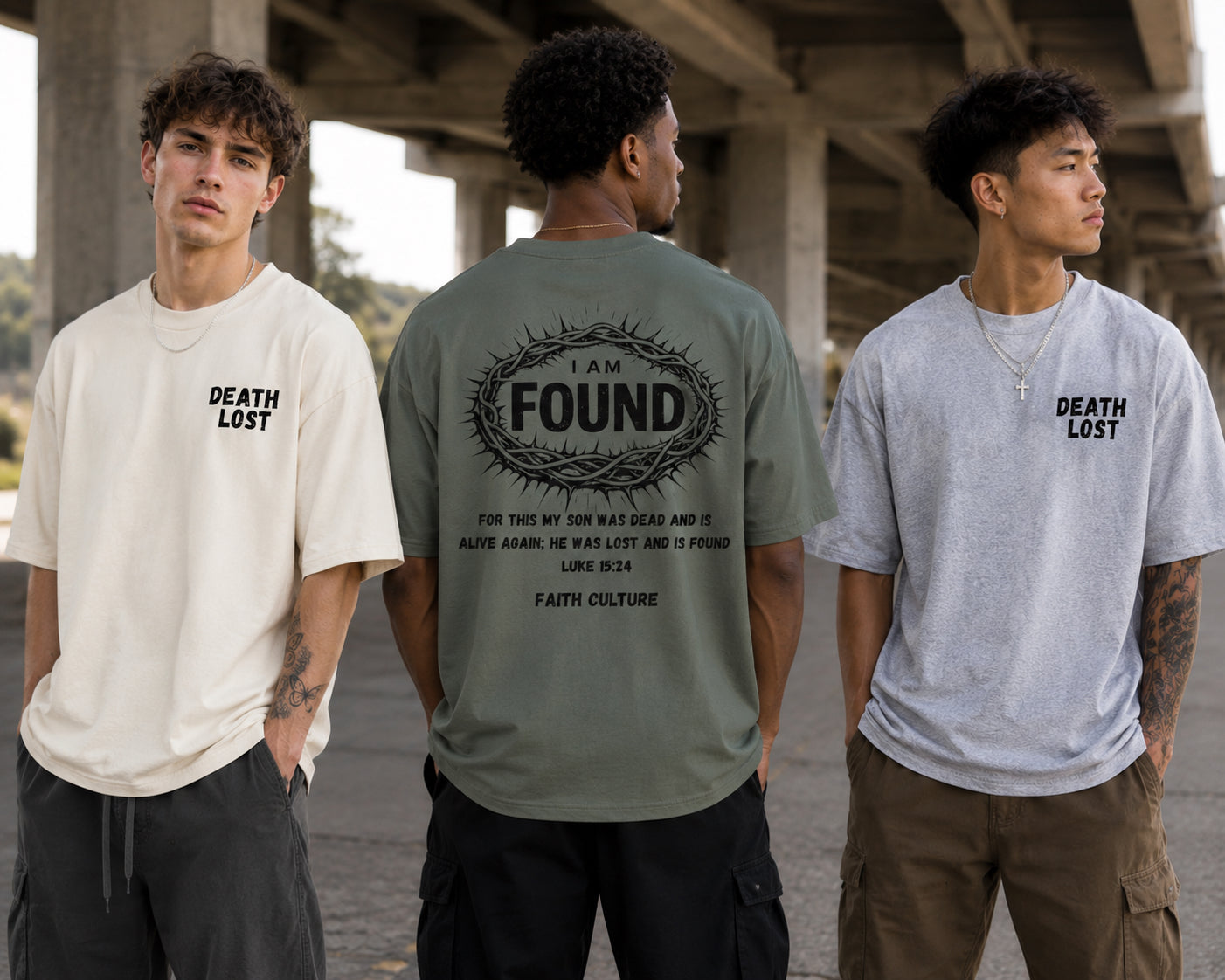 I Am Found | Heavyweight Oversized Tee