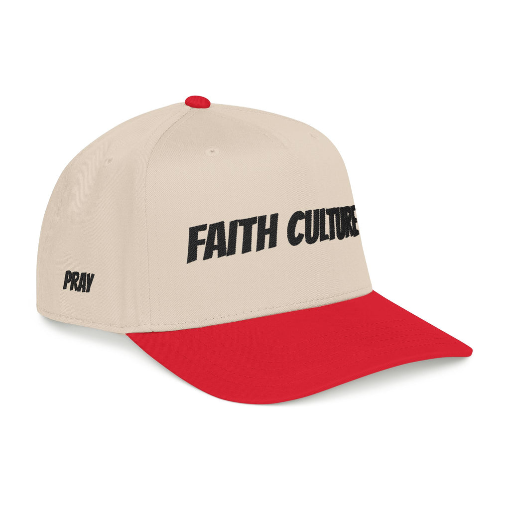 Faith Culture Surrender Vintage Two Tone Cap
