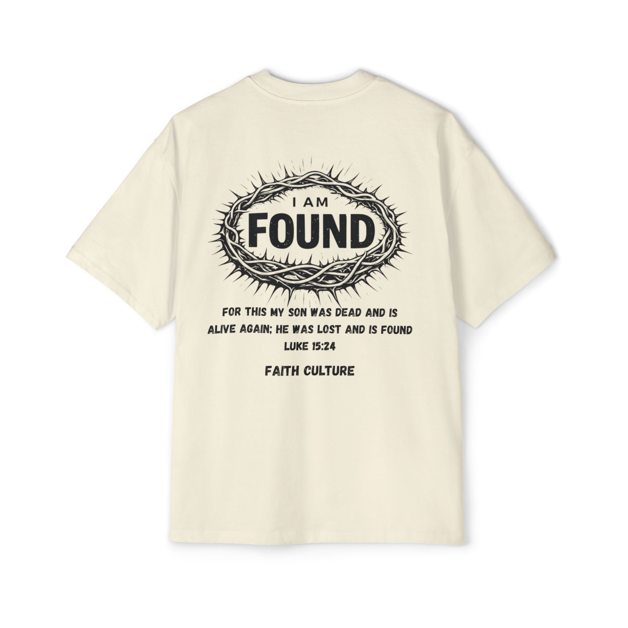I Am Found | Heavyweight Oversized Tee