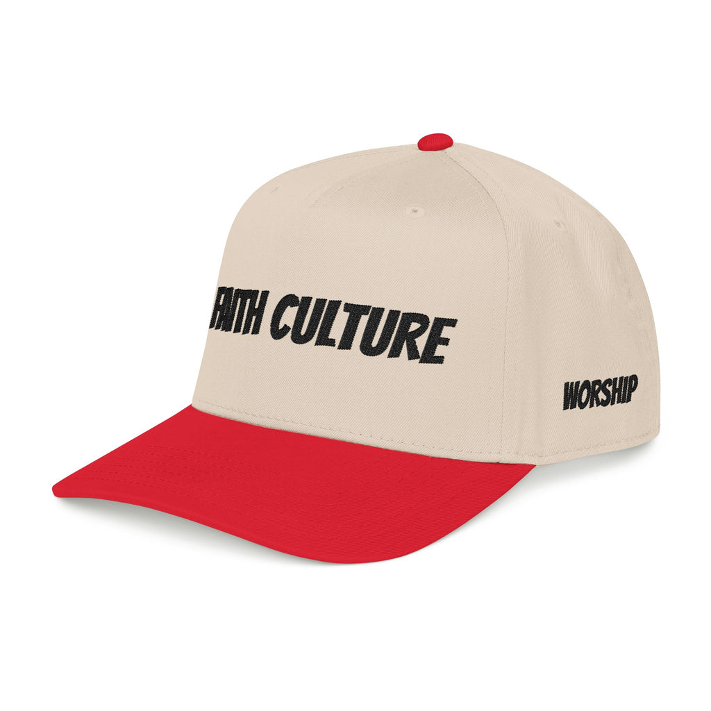 Faith Culture Surrender Vintage Two Tone Cap