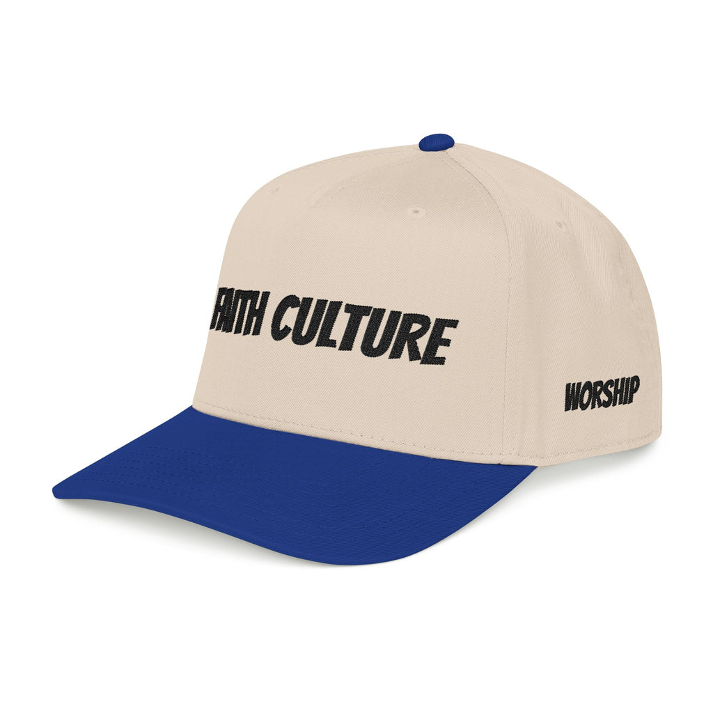 Faith Culture Surrender Vintage Two Tone Cap