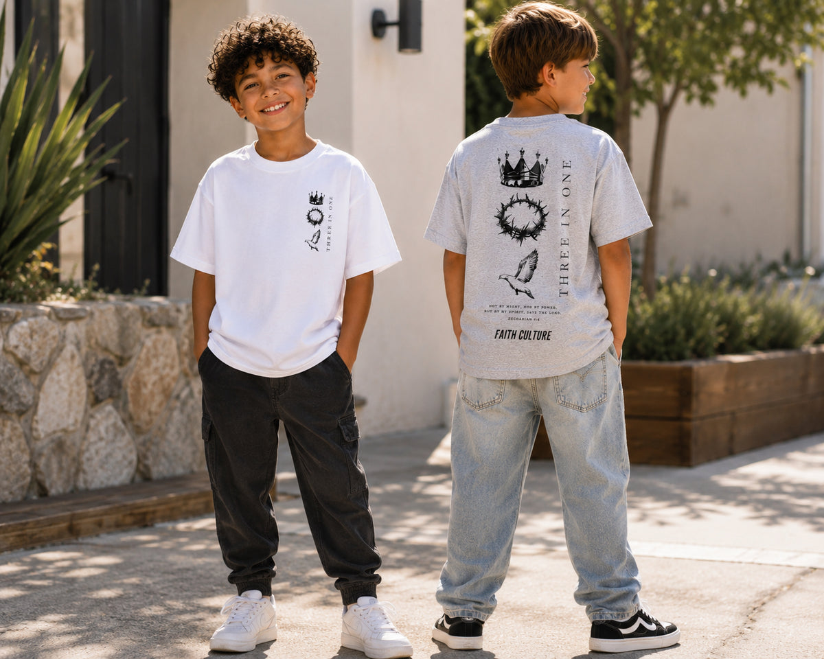 Three In One Youth Christian Tee