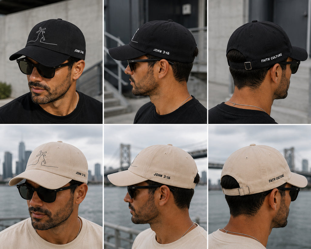 Faith Culture | John 3:16 Cross Dad Hat